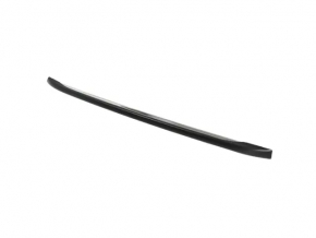 Right longitudinal roof rail for Jeep Compass 22-26, black with chrome insert