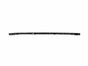 Right longitudinal roof rail for Jeep Compass 22-26, black with chrome insert