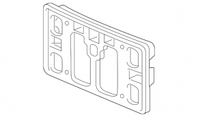 Honda Insight number plate area 19-22