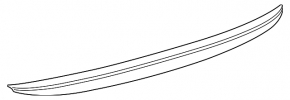 Toyota Camry V50 12-14 trunk lid spoiler (USA)
