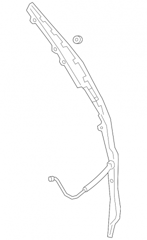 Trunk lid tilt sensor right Toyota Venza 21-