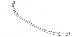 Hyundai Palisade 20-22 front bumper lip