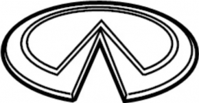 Infiniti FX35 QX70 09-17 Tailgate Emblem