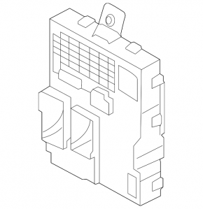 Hyundai Sonata 11-14 under-dash fuse box