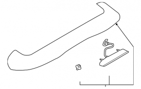 Subaru Impreza 17-23 Trunk Door Spoiler
