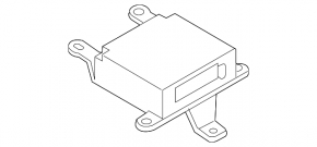 Subaru B10 Tribeca SRS airbag computer module