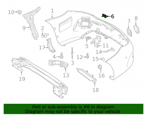 Mercedes C-class W205 17-21 AMG rear bumper tow hook cap pkg