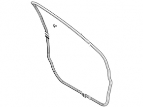Front left door seal for Ford Focus mk3 11-18