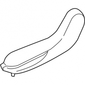Lincoln Corsair 20-26 right passenger seat side trim