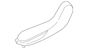 Lincoln Corsair 20-26 right passenger seat side trim