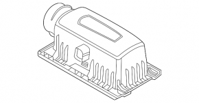 Air filter housing upper part Ford Explorer 20- 2.3T