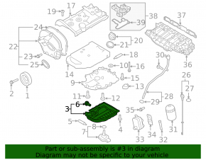 Oil pan VW CC 08-17