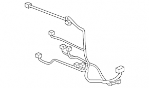 Honda Accord 18-22 Hybrid TV Wiring