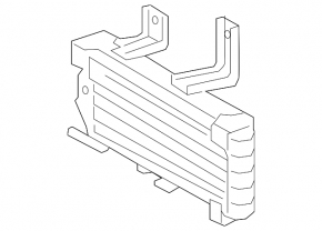 Lexus RX450h 20-22 Automatic Transmission Cooling Radiator Oil