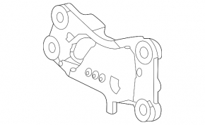 Rear Engine Mount Lower Bracket Honda Accord 18-22 2.0T