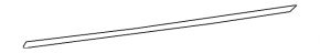 Threshold molding right chrome VW Jetta 11-16 USA