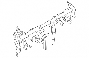 Rusty under-torpedo reinforcement pipe for a 17-20 Nissan Rogue