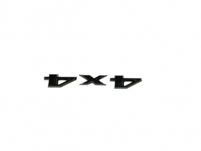 Jeep Cherokee KL 19-21 Tailgate 4x4 Emblem Black