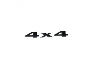 Jeep Cherokee KL 19-21 Tailgate 4x4 Emblem Black