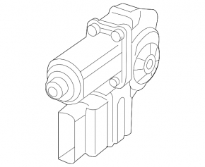 Window lift motor rear right VW Jetta 11-18 USA