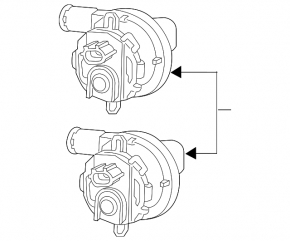 Honda Accord 13-17 hybrid inverter cooling pump