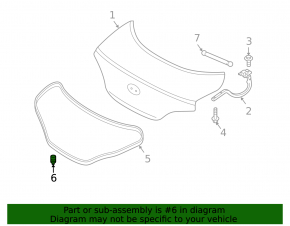 Bonnet bumper left Kia Soul 14-19