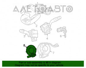 Steering Angle Sensor Toyota Sienna 07-10