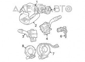 Steering Angle Sensor Toyota Sienna 07-10