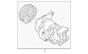 Air conditioning compressor Nissan Murano z52 21-24