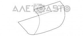Front left mudguard for Mercedes W164 ML