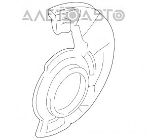 Brake Disc Cover Front Left Mazda6 03-08