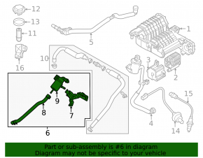 Kia Niro 23- HEV, PHEV vacuum solenoid valve with bracket and pipe