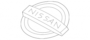Nissan Leaf 11-15 inverter emblem