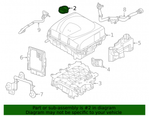Nissan Leaf 11-15 inverter emblem