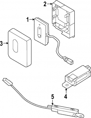Antenna amplifier Polestar 2 21-