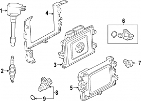 Honda Civic XI FE/FL 22-24 5d 2.0 Manual Engine Computer ECU