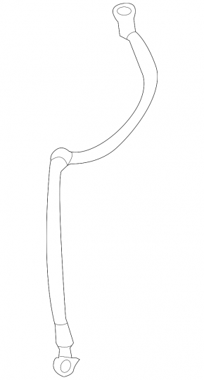 Front right brake hose for Nissan Leaf 11-17