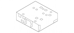 VW Touareg 11-17 Radio Amplifier Block
