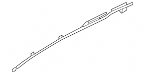 Left side curtain airbag for the Audi A6 C7 12-18