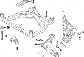 Front subframe for Nissan Pathfinder 22-25