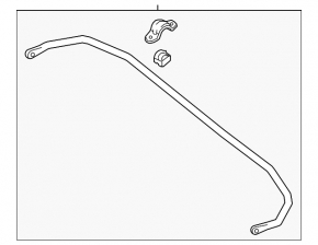 Front stabilizer Infiniti QX50 19-