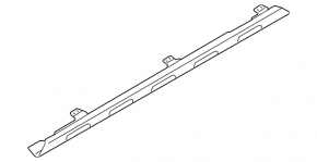 Left threshold VW Golf 17-19 Alltrack