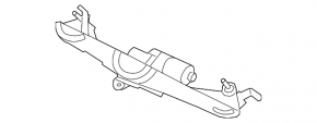 Windscreen wiper linkage with motor for BMW X3 G01 18-24