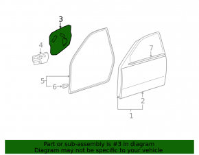 Front right inner door panel Lexus IS 06-13