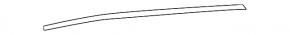 Door molding upper rear left Toyota Prius 50 Prime 17-22