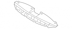 TV cover for Hyundai Elantra AD 17-18 pre-restoration