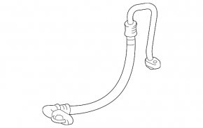 Toyota Prius 30 10-15 Air Conditioner Condenser-Compressor Pipe