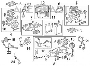 Chevrolet Trax 15-20 Evaporator