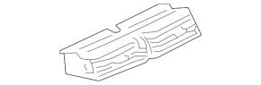 Mitsubishi Galant 04-07 central air duct