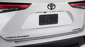 Toyota Highlander 20-25 Black XLE AWD Emblem Set